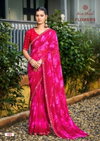 Flowers Vol 1 By Kashvi Major Georgette Best Saree Wholesale Shop In Surat
